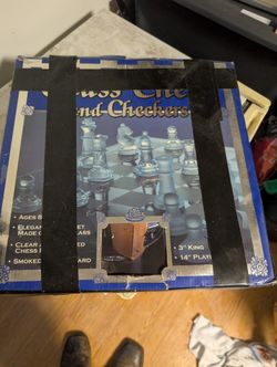Chest And Checker Board Game