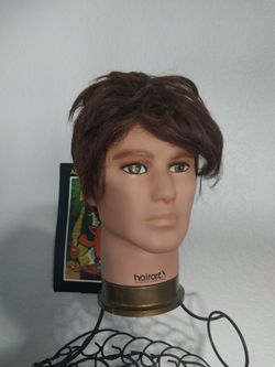 Male mannequin head