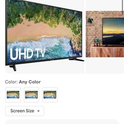 Flat Screen TV-  50” Samsung