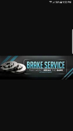 CAR SERVICE / BRAKES / OIL CHANGES / EST