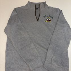 Men’s (S) Champion Oregon Ducks Half Zip Sweatshirt 