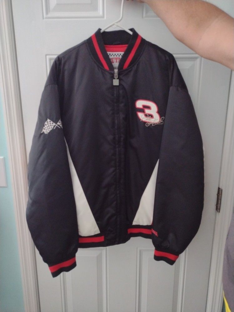Nutmeg Dale Earnhardt 3 Nascar Jacket Large 