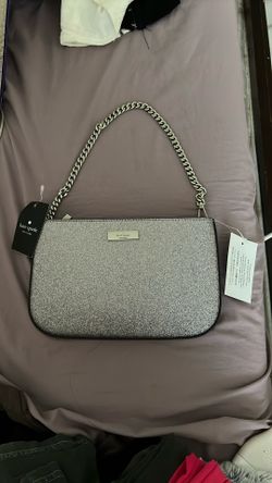 KATE SPADE SILVER PURSE