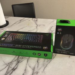 New keyboard and mouse