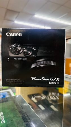 Cano Camera G7X III Brand NEW US Warranty