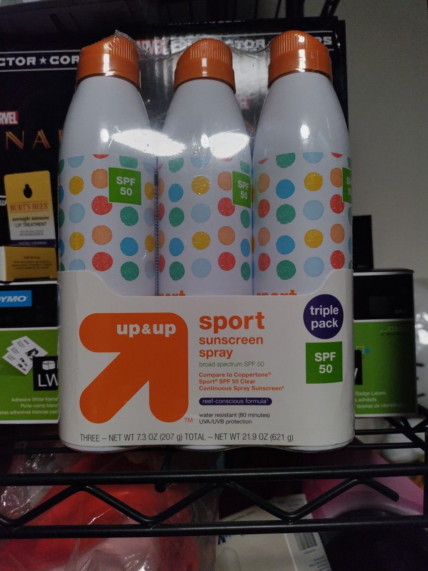 3 Pack Sunscreen Spray