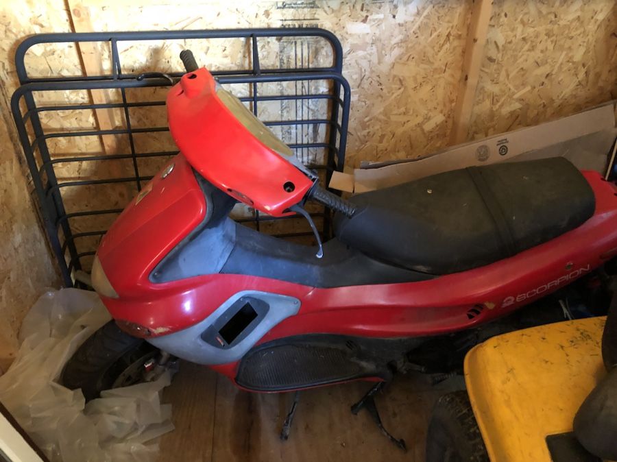 Gas scooter moped dazon scorpion 125cc