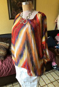 Blouse and skirts size L $6.00