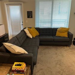 5-Seat Ikea Sectional (MORABO)