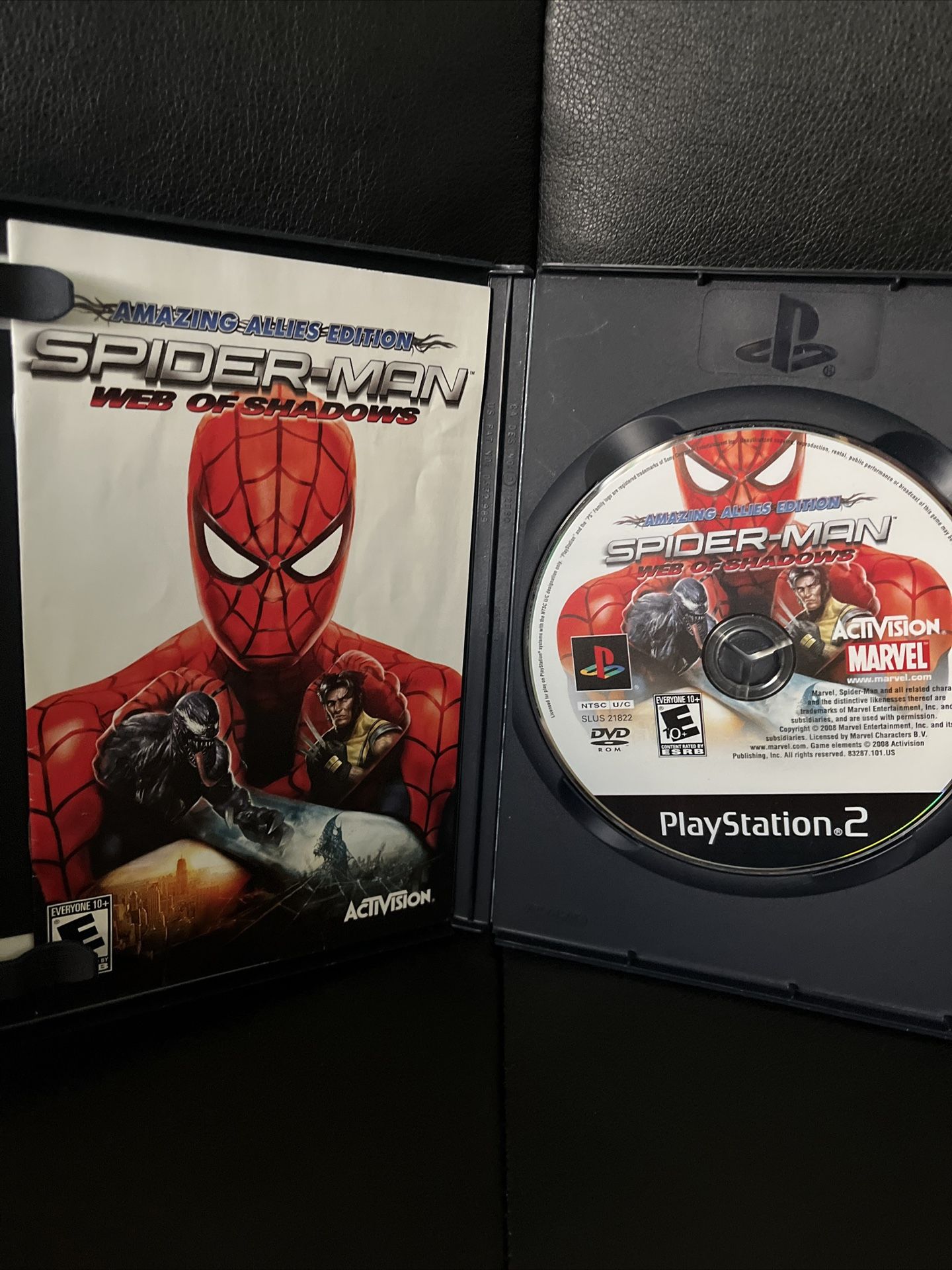 Spider-Man Web of Shadows Amazing Allies Edition N PS2