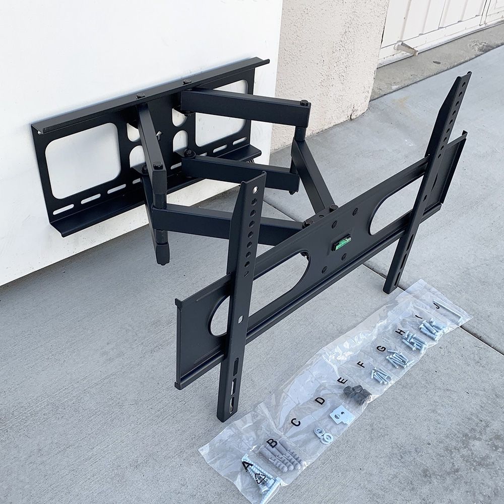 New In Box $40 Large TV Wall Mount for 37-75 Inches, Full Motion Swivel Tilt VESA 600x400mm, Max 110 lbs