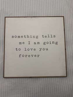 Wood Sign