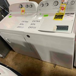 Washer  AND  Dryer