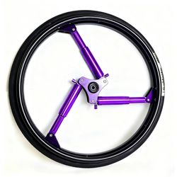 Fashionable 24x1(25-540) Damping Wheel Spinergy Style Active Manual Wheelchair Hot Sale Inflatable Tire Marathon Stab-Resistant