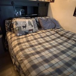 Queen Storage Bed And Couch Bed 