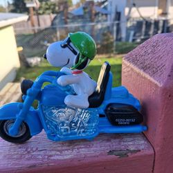 Vintage 2011 Snoopy Motorcycle