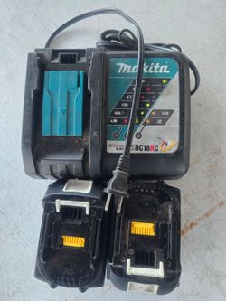Makita battery and charger