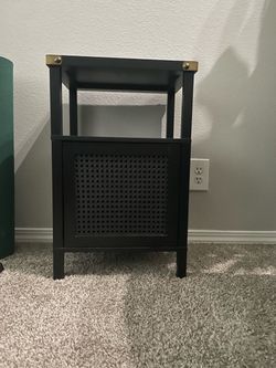 MUST GO BY SEPT 12 Black accent table