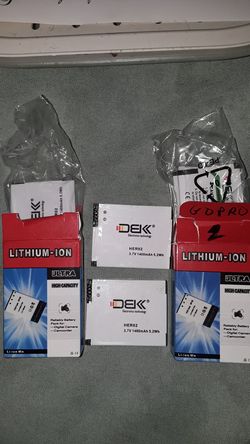 GoPro 2 ...four batteries..new
