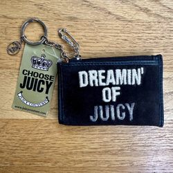 Vintage Juicy Keychain Wallet