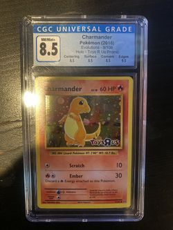 graded charmander TRU pokémon card