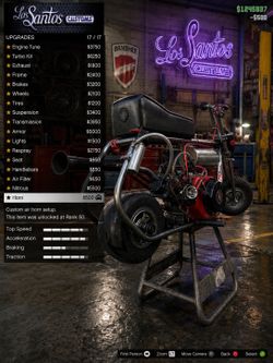A1 minibike mechanic