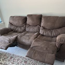 3 Person Recliner Sofa