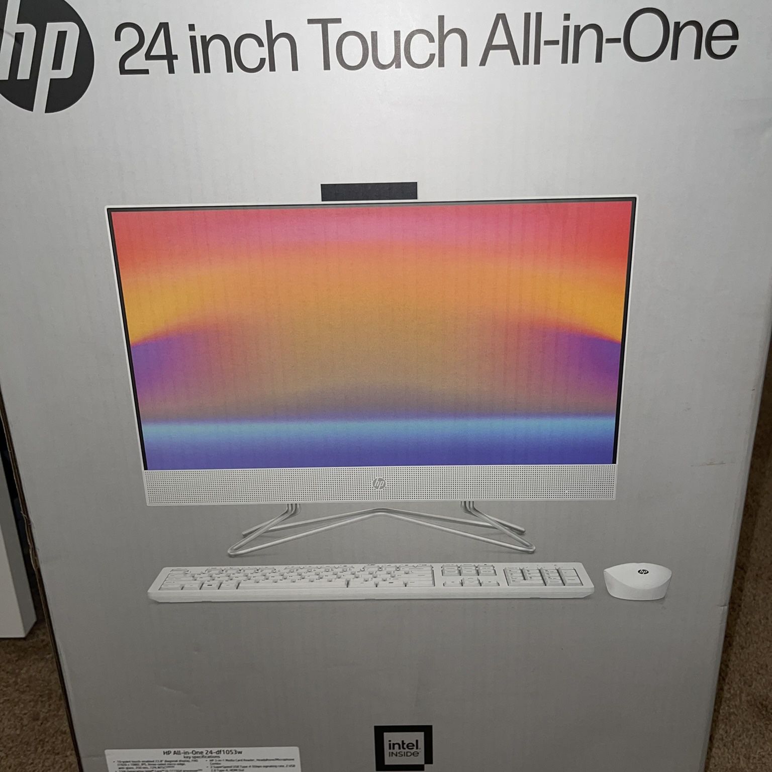 HP 24in Touch All In One Computer 
