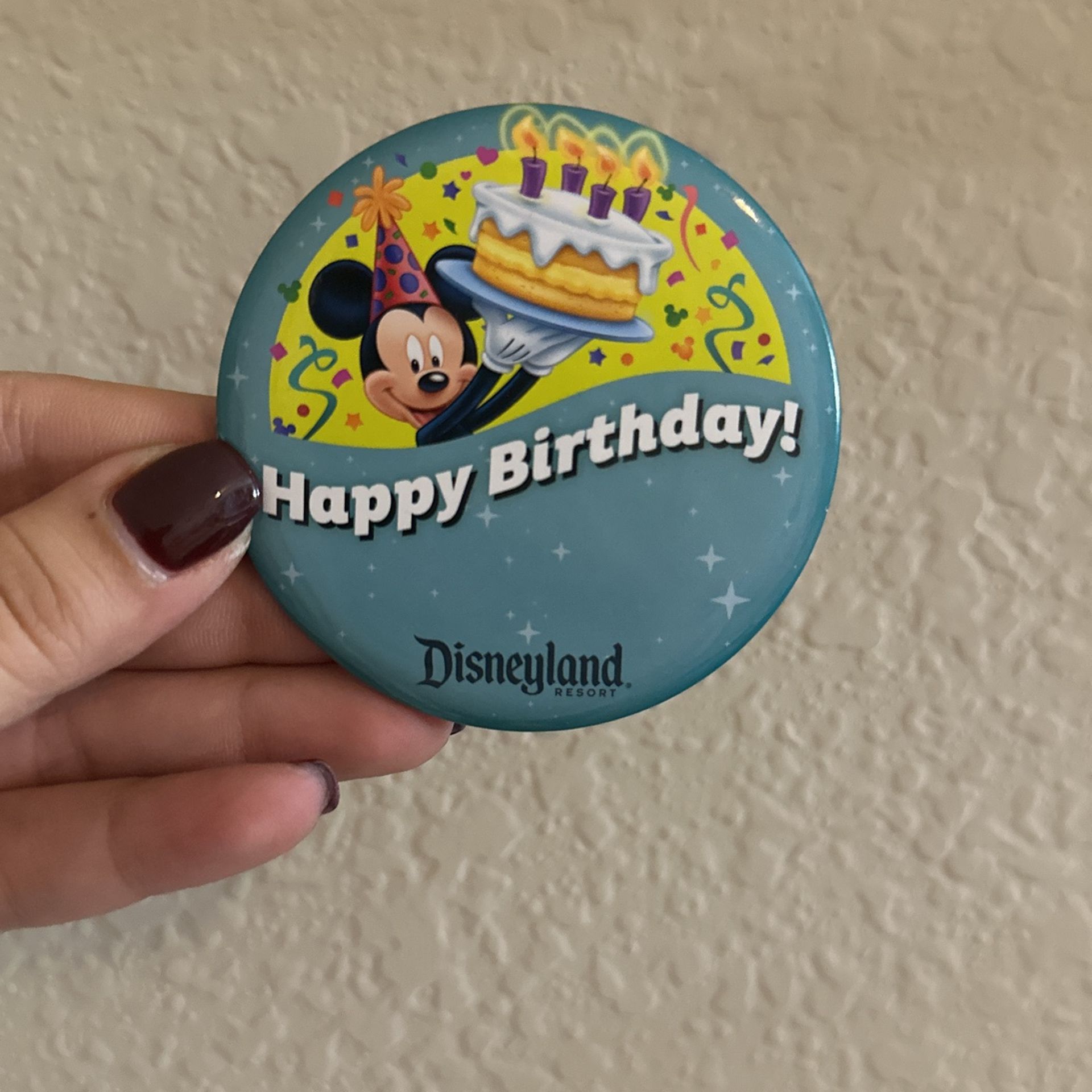 Disney Birthday pin