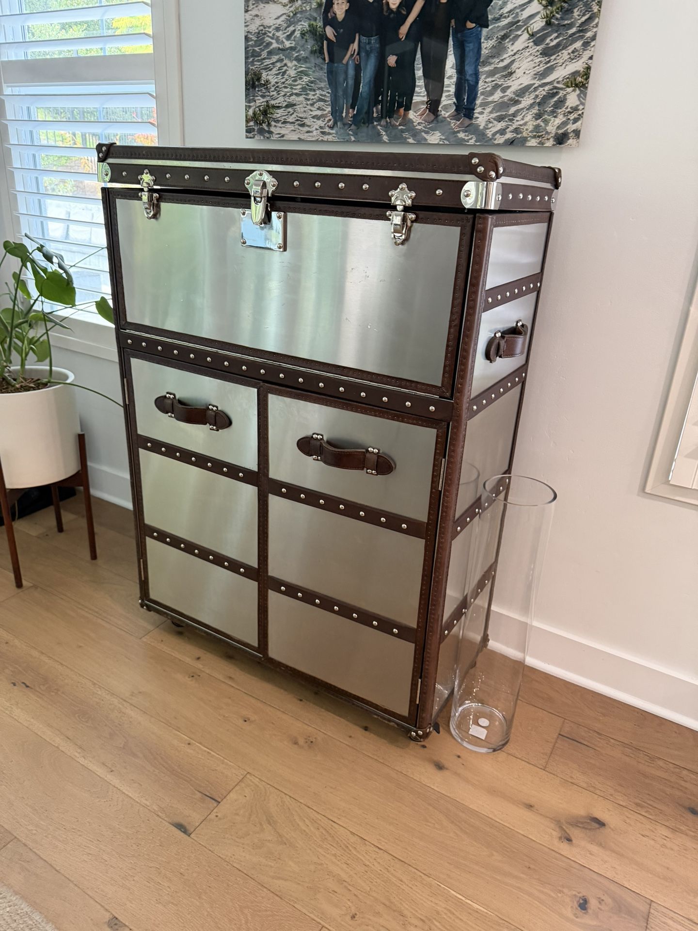 Restoration Hardware Bar Cart