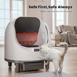 Automatic Self Cleaning Cat Litter Box