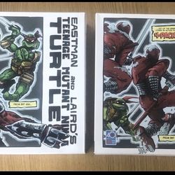 BST AXN Eastman & Laird’s Teenage Mutant Ninja Turtles 4 Pack Sets Lot Of 2 New in boxes