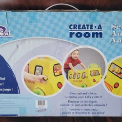 Kids School Bus Toybox 