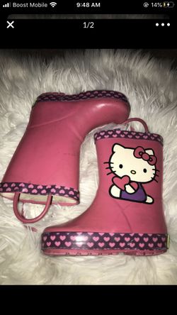 Rain boots $6