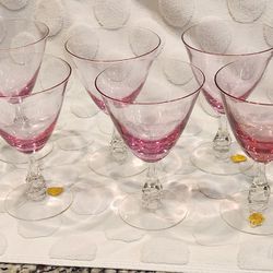 Short And Tall Stem Cocktail Glasses