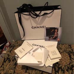 Chanel Package Box  Shop Bag &https://offerup.com/redirect/?o=cGVyZnVtZXMuTmV3