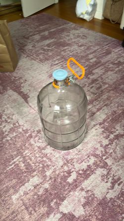 3 gallon Italian glass bottle
