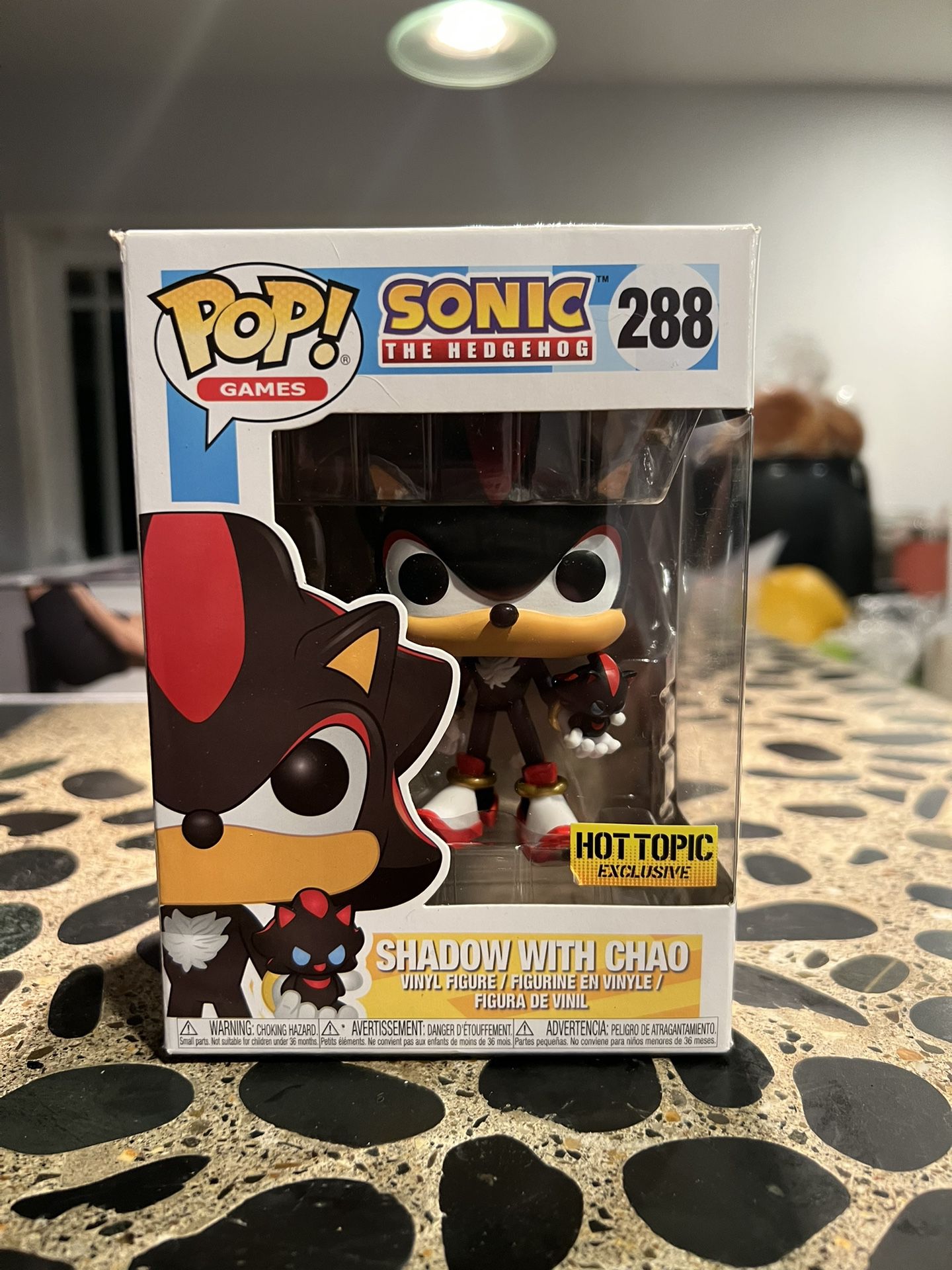 Shadow w/Chao! Hot Topic Exclusive. GRAIL. VAULTED!
