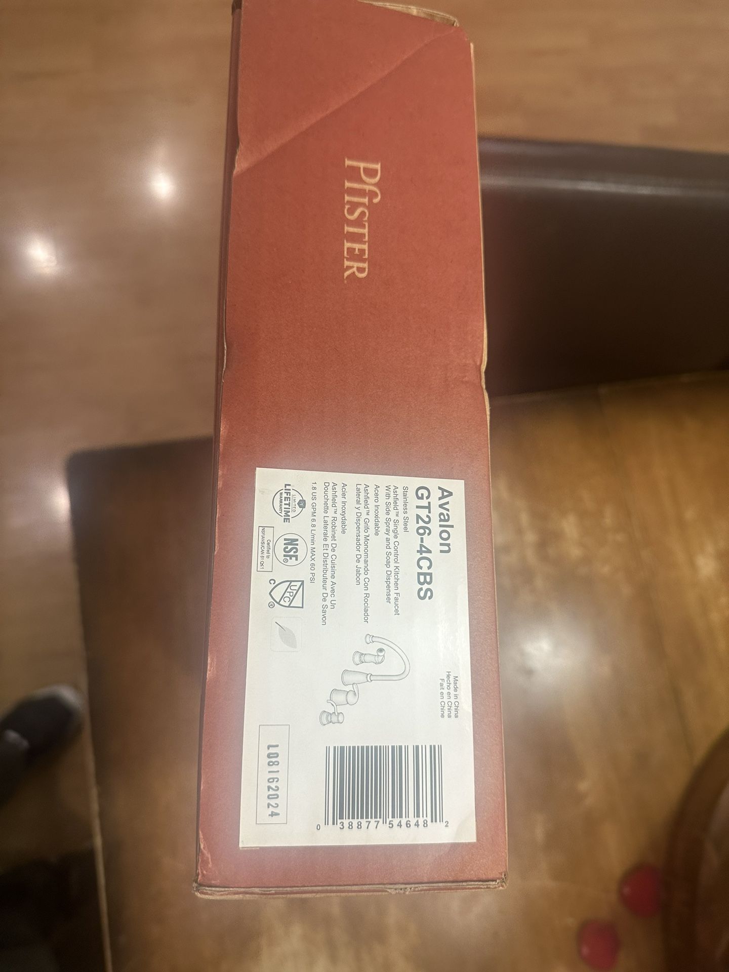 P fister kitchen faucet brand new