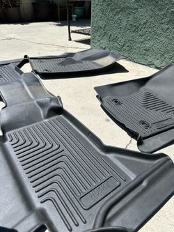 Husky Liners Weatherbeater Floor Mats Fits 2024-2026 Toyota Tacoma. Front and 2nd Row (4 Door)