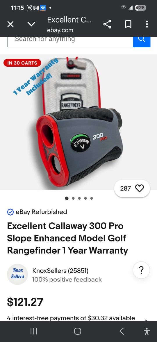 Callaway 300 PRO