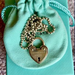 Tiffany & Company Heart Lock Necklace 