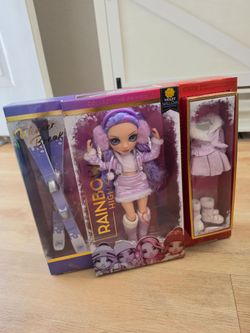 Rainbow High Winter Break Violet Willow Doll Set