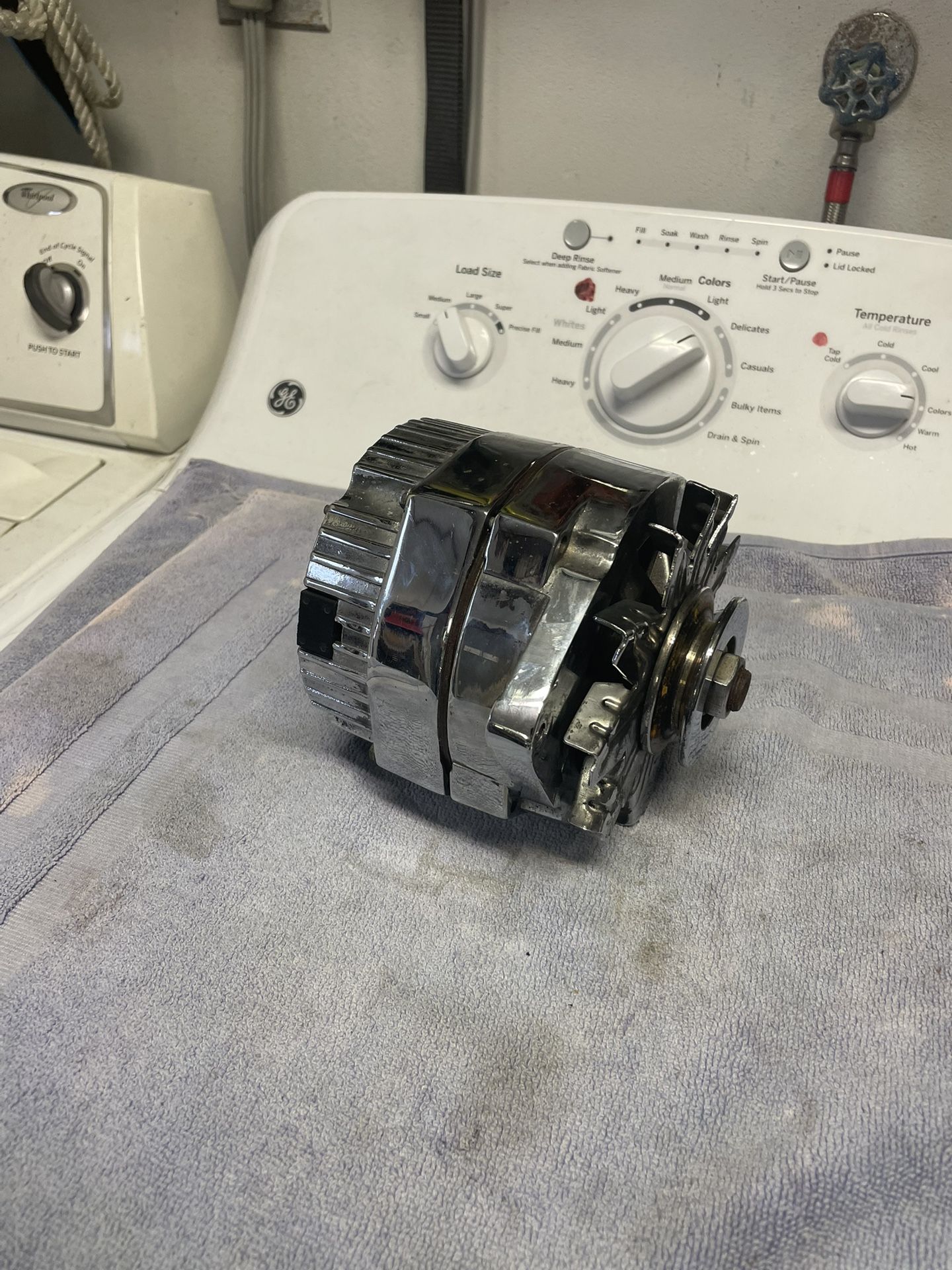 Old School, Chrome, Alternator Untested