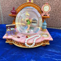 Tinker Bell Snow Globe Missing One Piece