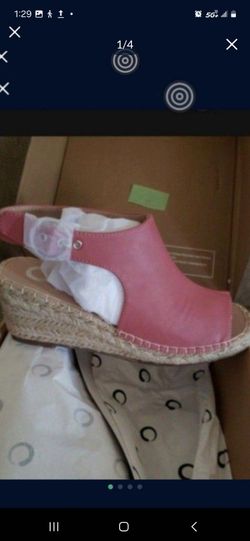 Women's Crew Espadrille Wedge Sandals Size 8.5 WD