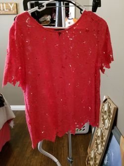 Hot pink top