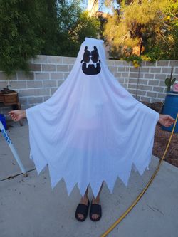 Adult White Ghost Halloween Costume