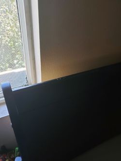 Queen sled bed frame