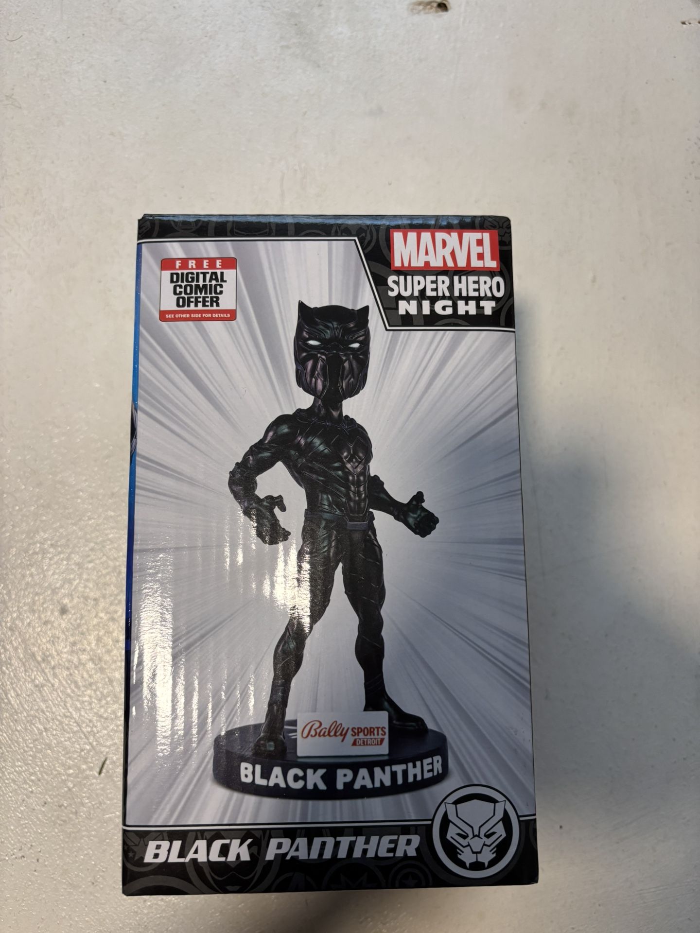 Black Panther Bobble Head Detroit Tigers 